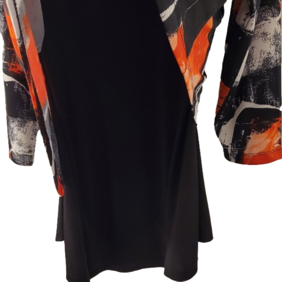 Red Carol Long Sleeve Top - Picture 4 of 6